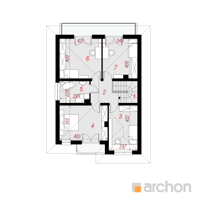  Villa Julia 2 2. korruse plaan