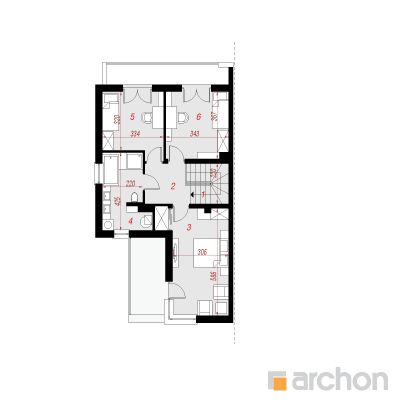  Villa Julia (B) 2. korruse plaan