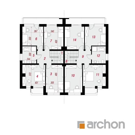  Villa Julia 5 (T) 2. korruse plaan