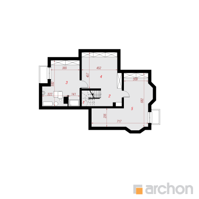  Maja kalanhoedes 2(P) 0. korruse plaan