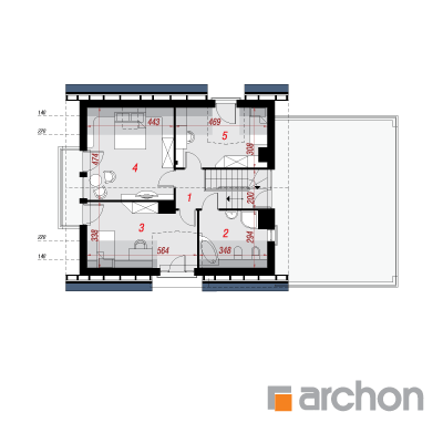  Maja kardemonides (G2) 2. korruse plaan