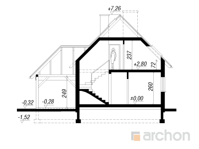 Maja kastanites 2 lõige
