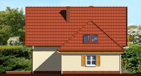 Maja kastanites vaade