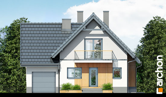 Maja kastanites (PN) vaade