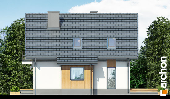 Maja kastanites (PN) vaade