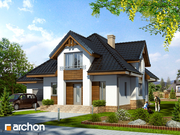 Maja toakaskedes eestvaade