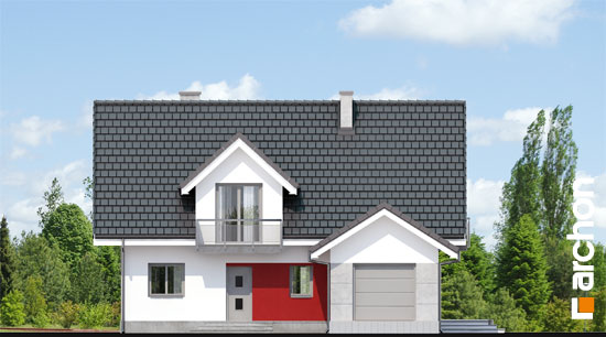 Maja kiivides (N) vaade