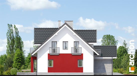 Maja kiivides (N) vaade