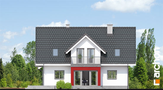 Maja kiivides (N) vaade