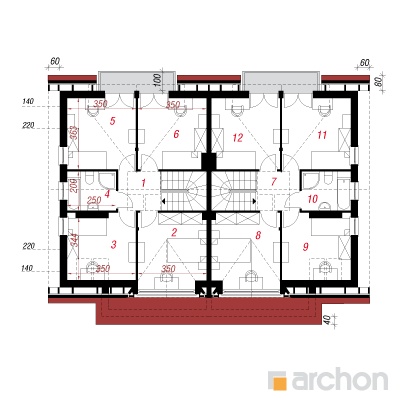  Maja elulõngades 10 2. korruse plaan