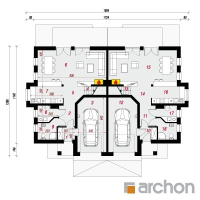  Maja elulõngades 16 1. korruse plaan