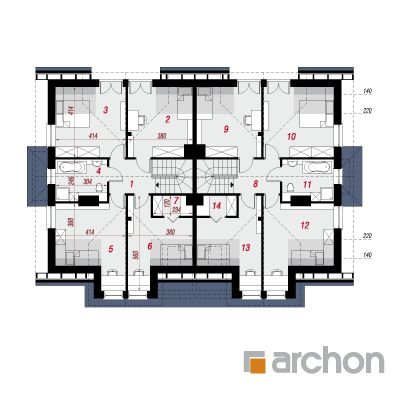  Maja elulõngades 16 2. korruse plaan