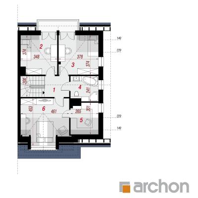  Maja elulõngades 17 (B) 2. korruse plaan