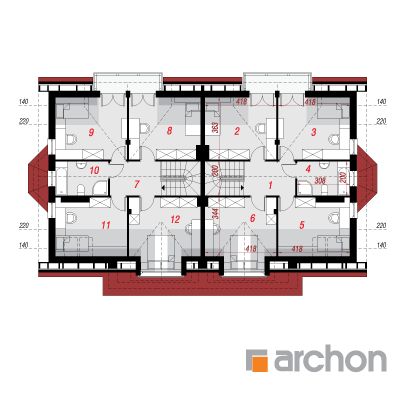  Maja elulõngades 4 (R2) 2. korruse plaan
