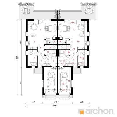  Maja elulõngades 6 1. korruse plaan