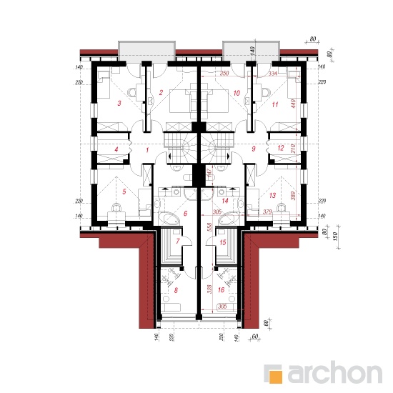  Maja elulõngades 6 2. korruse plaan