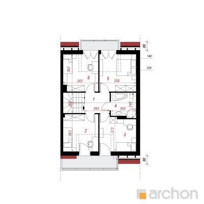  Maja elulõngades 8 (S) 2. korruse plaan