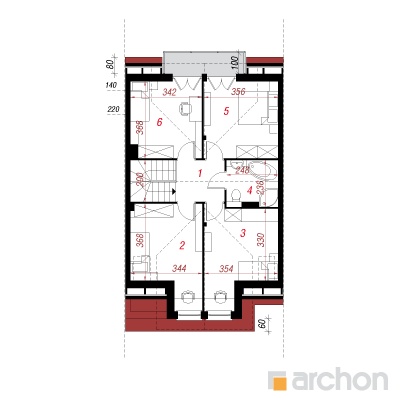  Maja elulõngades 9 (S) 2. korruse plaan