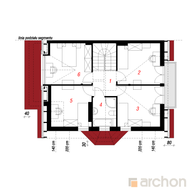  Maja elulõngades 2 2. korruse plaan