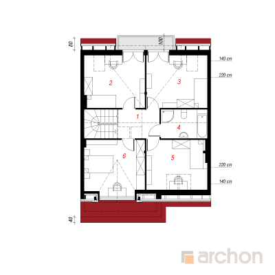  Maja elulõngades 3 2. korruse plaan