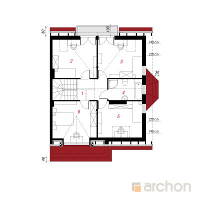  Maja elulõngades 4 2. korruse plaan