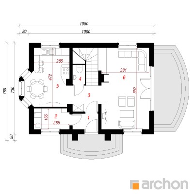  Maja koriandrites 2 1. korruse plaan