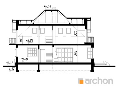 Maja ristikheinas lõige