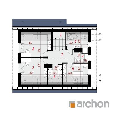  Maja Kordia'tes 2. korruse plaan