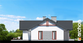 Maja tõlvpuudes vaade