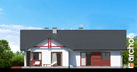 Maja tõlvpuudes vaade