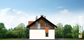 Maja loorberipuulistes vaade