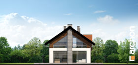 Maja loorberipuulistes vaade