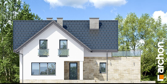 Maja lõhiskellukates vaade