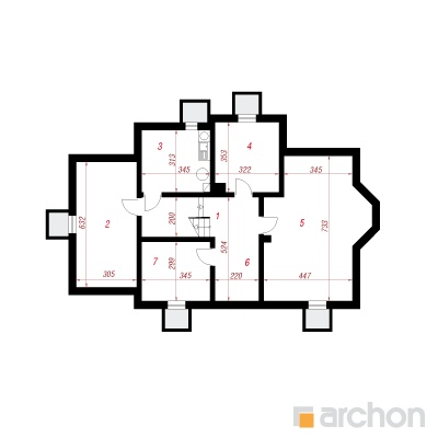  Maja levkoides (P) 0. korruse plaan