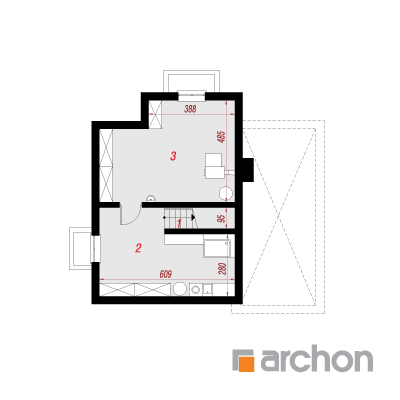  Maja litseade all (P) 0. korruse plaan