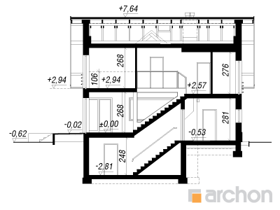 Maja litseade all (P) lõige