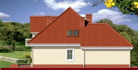 Maja seedermändides vaade