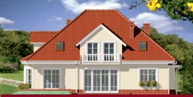 Maja seedermändides vaade