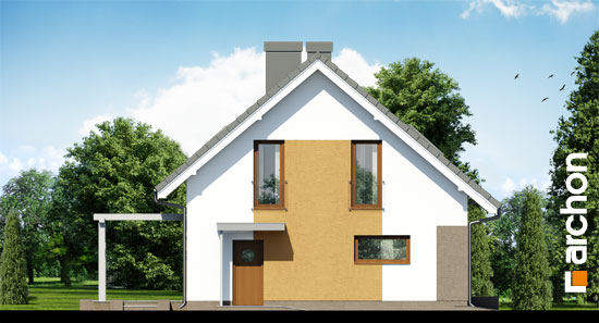 Maja laimkinkanipuudes vaade