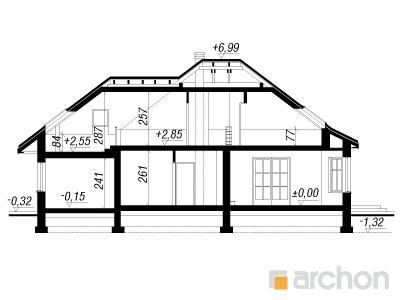 Maja lootoslilledes (G) lõige