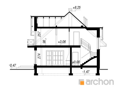 Maja leesputkes 2 (G2) lõige
