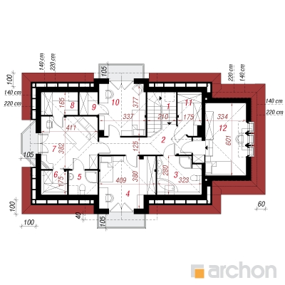  Maja leesputkes 4 2. korruse plaan