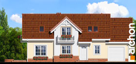 Maja lupiinides vaade