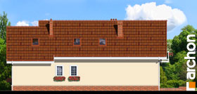 Maja lupiinides vaade