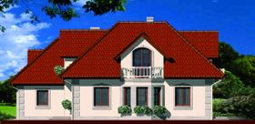 Maja liivateedes vaade