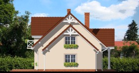 Maja magnooliates 2 vaade