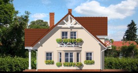 Maja magnooliates 2 vaade