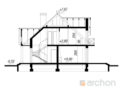 Maja magnooliates 2 lõige