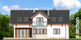 Maja mahagonipuudes vaade