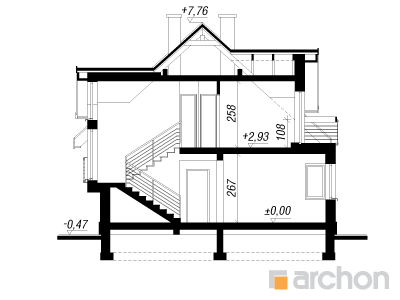 Maja vorstirohtudes 2(N) lõige
